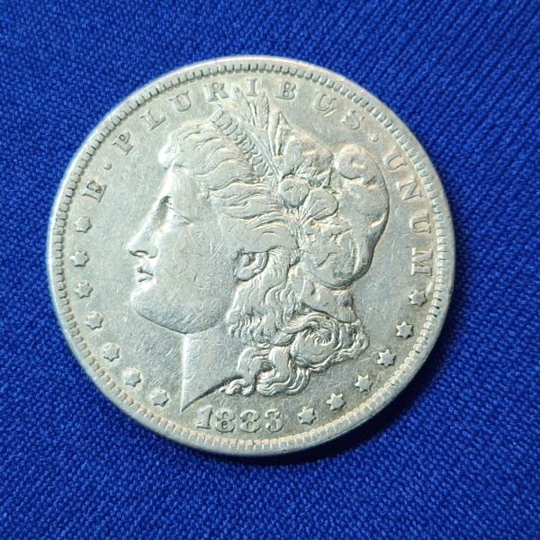 1883 Silver Morgan Dollar - 90% Silver U.S. Coin