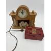 Image 1 : Plug in Fireplace Clock - Louis Marx & Co. Inc. Budget Bank