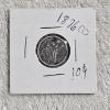 Image 1 : 1876-CC Seated Liberty United States 90% Silver Dime Coin - 0.0723 oz. ASW