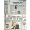 Image 9 : Lot of 16 Newspapers and 3 Magazines - Bill Clinton Related