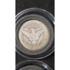 Image 5 : Assorted Years/Mint Marks Barber 90% Silver Half Dollars In Coin Capsules - Face Value: $2.00