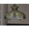 Image 1 : *Pick Up At Louisville Home - No Shipping Available* Exquisite Vintage Green With Red Accents Slag