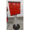Image 3 : Rack Mounted Group - Triple Gumball Machines As Shown 