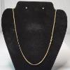 Image 1 : Stunning 14K Yellow Gold Flat Chain Necklace ~25" - Total Weight: 6.5g