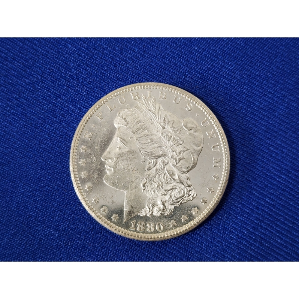 1880-S 90% Silver Morgan Dollar	