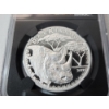 Image 5 : NGC 2016 Tanzania 1000S Black Rhinoceros Big 5 - High Relief 1oz Silver Coin PF 70 ULTRA CAMEO