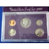 Image 3 : x3 1987 United States Proof Sets in Original Packaging w/ CoA