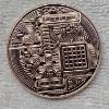 Image 1 : Bitcoin Themed 1 Ounce .999 Fine Copper Round Coin - Incredible Piece