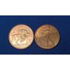 Image 1 : (2) 1 ADVP Oz .999 Fine Copper Rounds - American Eagle/Erymanthian Boar