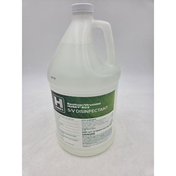 New Husky One Gallon Disinfectant, Sanitizer, Deodorizer Safe For Use On Food Contact Surfaces