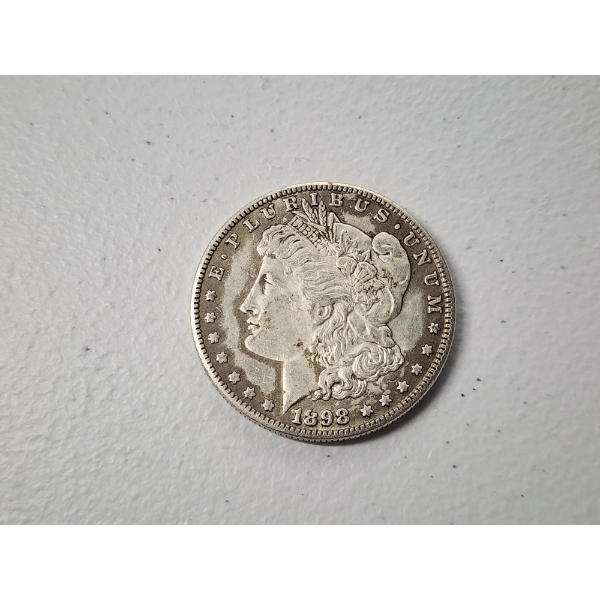 1898-S Morgan Silver Dollar