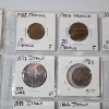 Image 8 : Two Binder Pages Filled with Assorted World Coins: Switzerland, France, Sweden, Italy, & More!