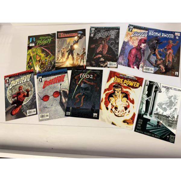 Comic Books - Set of 10 Comics - Marvel Knights - 1602 - FirePower - DareDevil: Yellow 
