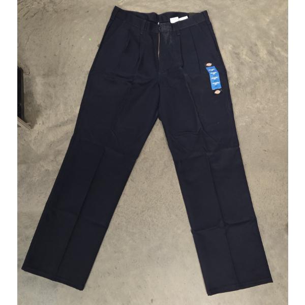 New! Comfortable & Trusted Dickies Navy 32''x32'' Cotton Relaxed Fit Straight Leg Work Pants 