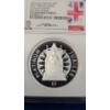 Image 3 : 2022 NGC PF 70 ULTRA CAMEO 2 Oz Alderney QE ll Platinum Jubilee Enthroned Queen Silver Proof Coin