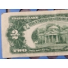 Image 12 : Two Partially Filled Lincoln Penny Collection Books With 1928 Red Seal $2 Bill
