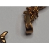 Image 5 : Collection Of 14K Yellow Gold Necklace Pendants & Charm Pendant Holder - Total Weight: 4.8g