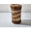 Image 1 : Vintage Edison Phonograph Cylinder Record (Damaged) in Original Storage Case 