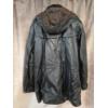 Image 3 : Autumn Trails Long Heavy Hooded Leather Jacket Size 2XLT - Great Condition!