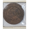 Image 2 : United States 1848 Braided Hair Large Cent With "E & JK" Countermark 