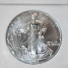 Image 2 : 1997 American Silver Eagle $1 - 1 oz .999 Fine Silver - Graded by NGC MS 69
