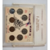 Image 1 : World War II Obsolete Coin Collection: Including (4) 35% Silver Nickels, Steel & Shell Case Cents