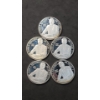 Image 1 : (5) 2017 John F. Kennedy 100 Years Commemorative Silver Coins