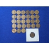 Lot of (28) Assorted Lincoln Wheat Pennies Dates Ranging 1937-1958