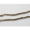 Image 4 : 14K Gold Twist Chain 18.5" Necklace Total Weight: 7.6g