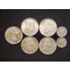 Image 1 : $2.70 Face Value in Assorted 90% Silver US Coins Ft. Franklin & Kennedy Half Dollars & Mercury Dimes