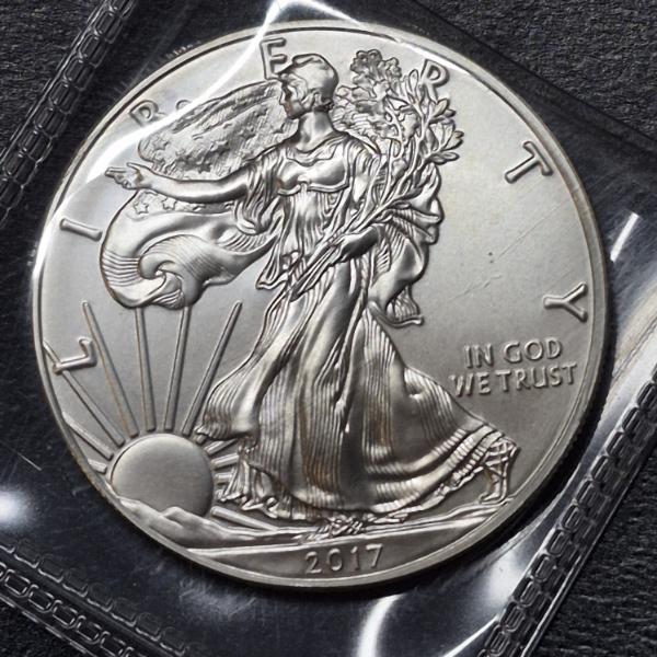 2017 United States Silver 1 Oz .999 Eagle Uncirculated