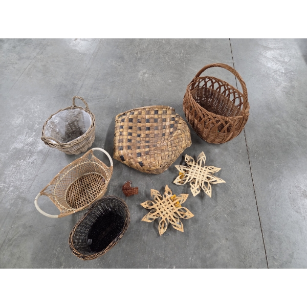 Great Condition Basket Collection - No Shipping Available 