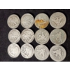 Image 5 : $6 Face Value in Assorted Barber & Walking Liberty 90% Silver Half Dollars 