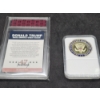Image 2 : Donald Trump #47 Commemorative Coin and Trading Card with Protective Cases