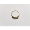 Image 5 : 14K Gold Opal Ring (Missing One Stone) - Size 4 - Total Weight: 1.1g