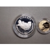 Image 4 : United States Mount Rushmore Anniversary Coin Set - Including Gold & Silver Coin - See Description! 