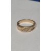 Image 4 : Men's 10K Yellow Gold Diamond Ring - Size 10 - Weight: 3.6g
