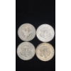 Image 2 : Assorted Years Barber & Kennedy 90% Silver Half Dollars - Face Value: $2.00