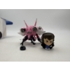 Image 2 : Over Watch D.Va with MEKA mech - Blizzard Entertainment Cute but Deadly Overwatch Collectible Figure