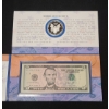 Image 1 : United States Mint 220 Years & Bureau Of Printing And Engraving 150 Years Coin & Note Set