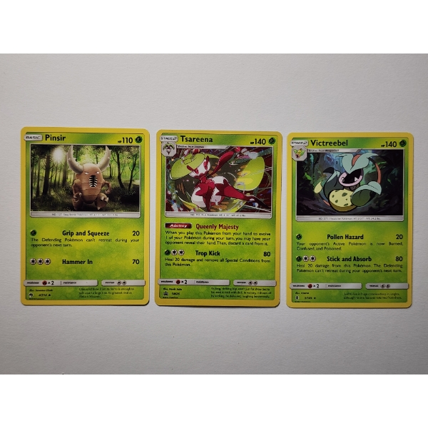 Three Assorted Pokemon Trading Cards Including Rare & Black Star Promo Holo!