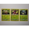 Image 1 : Three Assorted Pokemon Trading Cards Including Rare & Black Star Promo Holo!