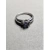 Image 2 : Sterling Silver Ring with Nice Blue Stone - Size 7 ~ Weight 3.1g