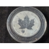 Image 2 : 1 Oz .9999 Fine Silver 2016 Maple Leaf Round With Yin-Yang Privy 