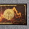 Image 5 : "NORFED" Coin & USA Liberty 24K 9999999 Gold Foil Note ~ In Mint Condition!