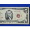Image 3 : United States Series 1963 $2 Red Seal Note SN: A00943818A