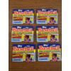 Image 1 : 6 - Unopened 1989 Topps Baseball Yearbook Sticker Wax Packs - 5 Sticker Cards Per Pack
