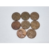 Image 1 : Lot of (8) Assorted Years Lincoln Wheat Cents 