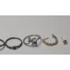 Image 4 : Assorted Collection Of Women's Sterling Silver Rings & Single Earring - Total Weight: 10.7g