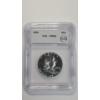 Image 1 : ICG 1962 PR66 90% Silver Franklin Half Dollar